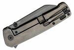 QSP Knife QS130XL-E2 Penguin Plus Copper Titanium vreckový nôž 8,6cm, titán, uhlíkové vlákno, meď