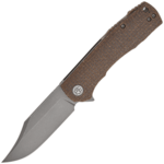 PFP03BRMGAW Petrified Fish PFP03
Victor Gray Stonewash K110 Brown Micarta