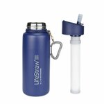 LifeStraw Go Stainless Steel filtračná fľaša 700ml modrá