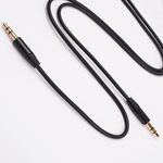 Maxlife audio kábel jack 3.5 mm - jack 3.5 mm (mini) 1m, čierna (OEM0002431)