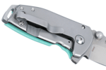 CRKT CR-2485B Squid™ Compact Blue kis zsebkés 4,4 cm, Stonewash, halványkék, G10, acél