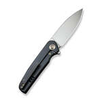 We Knife WE20052C-1 Shakan zsebkés 7,5 cm, Bead Blast, fekete-kék, titán