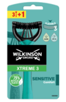 7005707A Wilkinson Xtreme 3 sensitive holiaci strojček (3+1 ks)