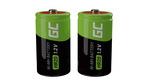 GR16 Green Cell Rechargeable Batteries 4x D R20 HR20 Ni-MH 1.2V 8000mAh
