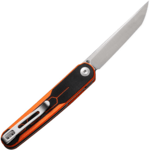 CIVIVI C23015-2 KwaiQ kapesní nůž 7,6 cm, Satin, černo-oranžová, G10