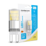 Modee LED žárovka G9 Aluminium 3,3W teplá bílá (ML-G9A2700K3,3WB1)