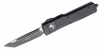 Microtech 149-1T UTX-70 Black Tactical Standard Tanto automatický nôž 6,1 cm, celočierna, hliník