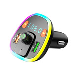 Maxlife MXFT-03 Black Bluetooth vysílač FM - transmitter, 2x USB port (OEM0400391)