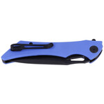 Kubey KB245H Raven BlueBlack vreckový nôž 9 cm, čierna, modrá, G10, spona