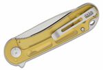 CIVIVI C907A-4 Elementum kapesní nůž 7,5 cm, Satin, průsvitná žlutá, ultem