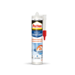 2681137 Pattex Rychleschnoucí sanitární silikon, bílý, 280 ml