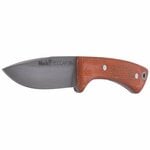 PECCARY-8.O Muela 71mm blade, Neck Knife, orange canvas micarta, KYDEX sheath, paracord 550 lbs