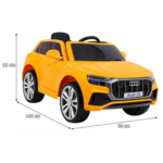 6 JiaJia Cars Audi Q8 oranžová 12V4AH